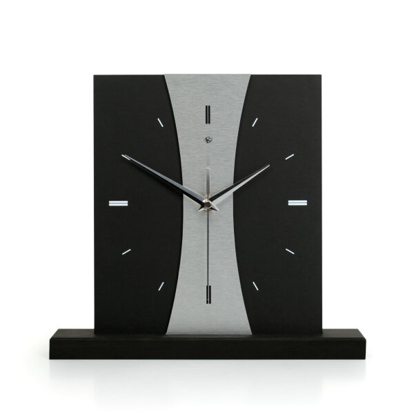Stripe Designer-Standuhr aus MDF –...
