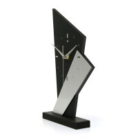 Arrow Designer-Standuhr aus MDF – Design-Applikation & leises Uhrwerk
