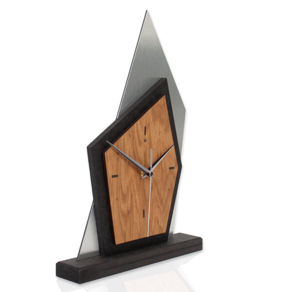 Mountain Range Designer-Standuhr aus MDF –...