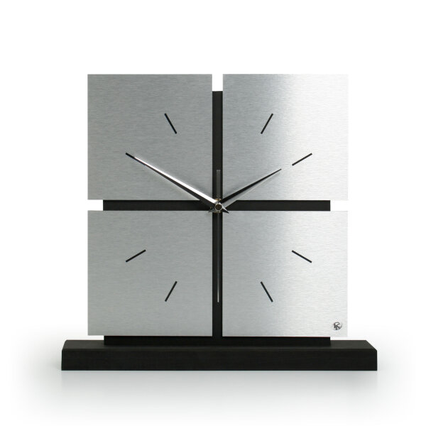 Squares Designer-Standuhr aus MDF –...