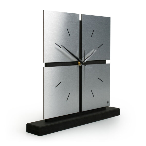 Squares Designer-Standuhr aus MDF –...