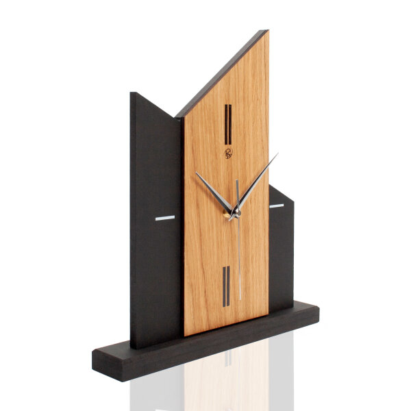Church Designer-Standuhr aus MDF – Design-Applikation & leises Uhrwerk