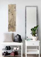 Altes Holz | Shabby chic Holz-Garderobe | ca.100x30cm aus MDF