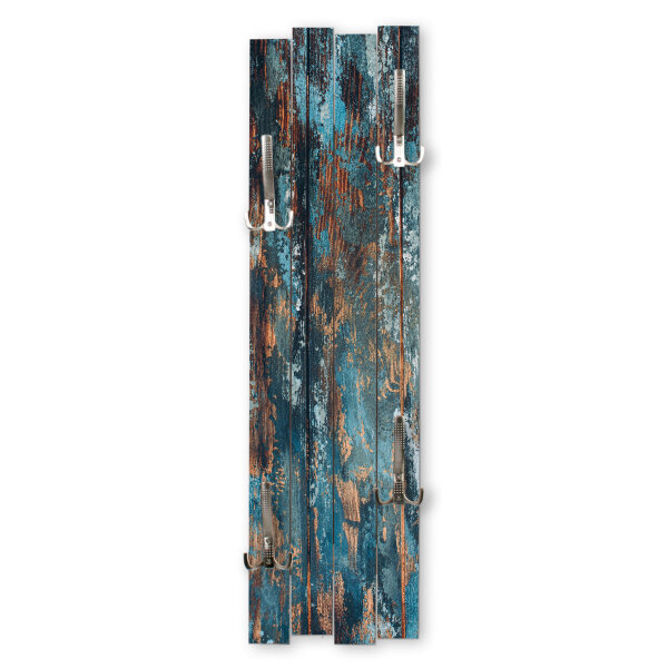 Altes Holz Blau | Shabby chic Holz-Garderobe |...