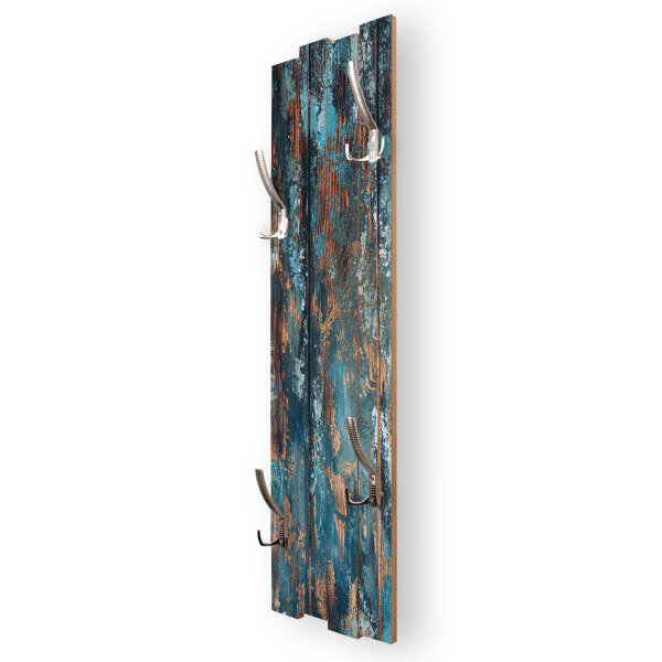 Altes Holz Blau | Shabby chic Holz-Garderobe |...