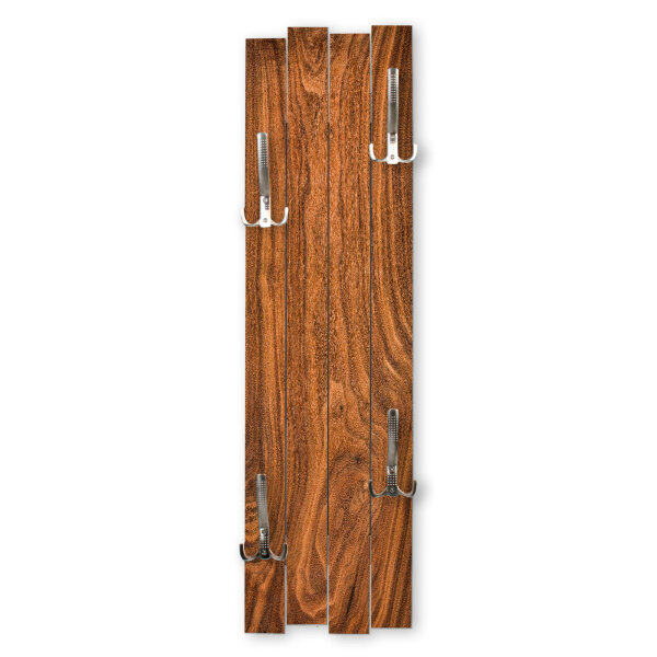 Holz Rot-Braun | Shabby chic Holz-Garderobe | ca.100x30cm...