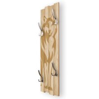 Wolf | Shabby chic Holz-Garderobe | ca.100x30cm aus MDF