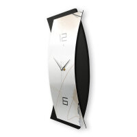 Designer-Wanduhr &bdquo;Artistic&ldquo; in modernem Metallic-Look