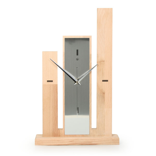 Stairs Designer-Standuhr aus Massivholz –...