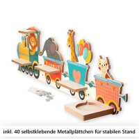 Zug Musikbox-Regal aus MDF &ndash; passend f&uuml;r Toniebox&reg; & Figuren