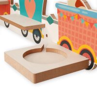 Zug Musikbox-Regal aus MDF &ndash; passend f&uuml;r Toniebox&reg; & Figuren