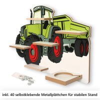 Musikbox-Regal „Traktor“ für Tonie-Box und Tonies