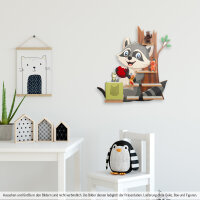 Waschb&auml;r Musikbox-Regal aus MDF &ndash; passend f&uuml;r Toniebox&reg; & Figuren