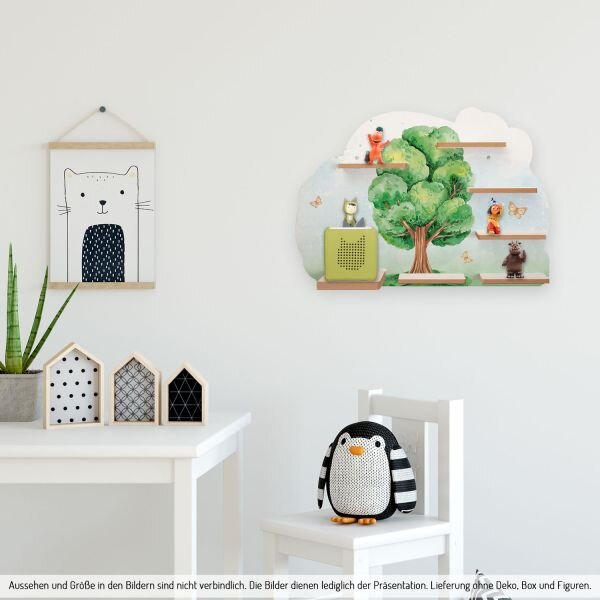 Sammel-Regal "Baum" für Musikbox und Figuren fürs Kinderzimmer aus MDF
